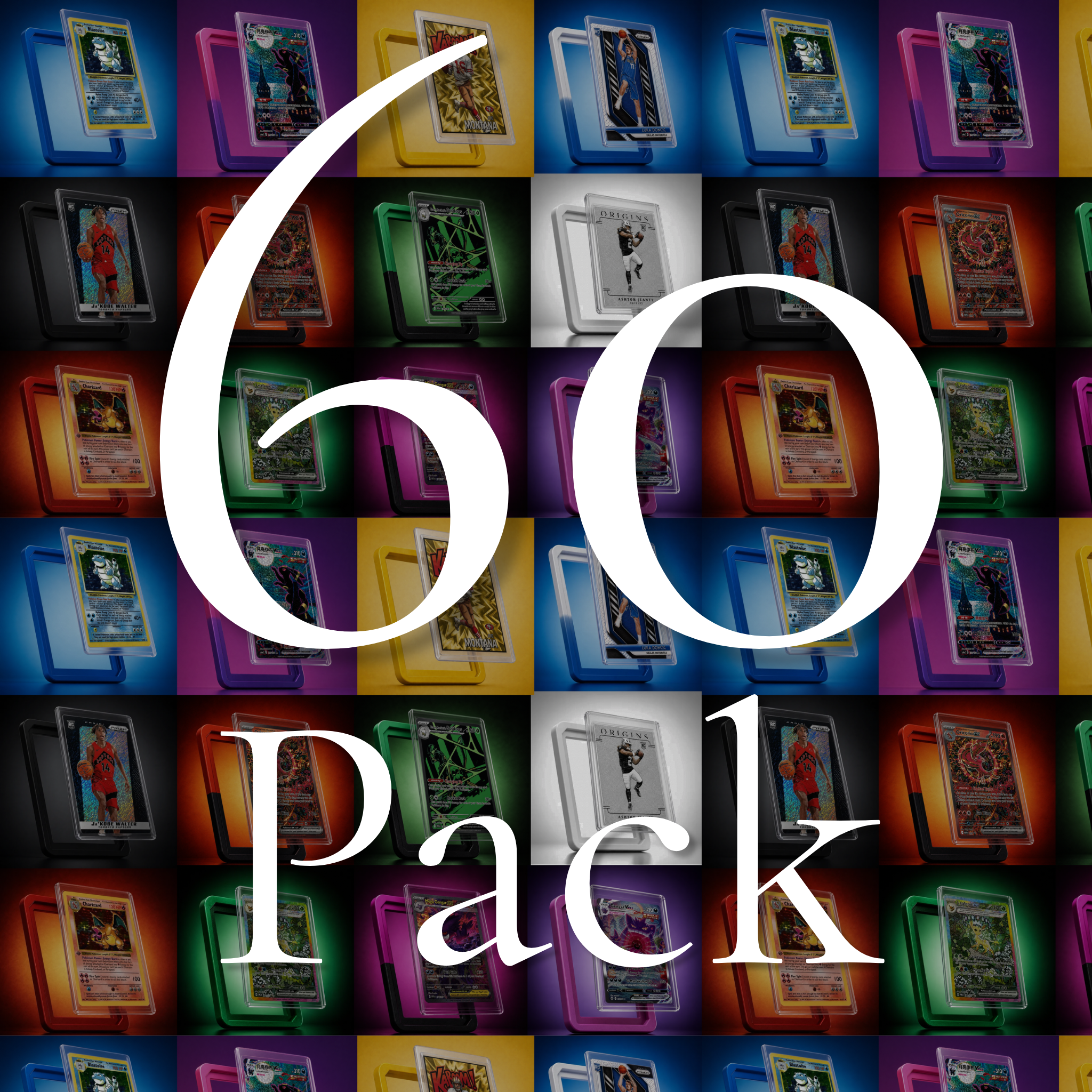 Bumper 60 Pack (5x Each Color)