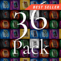 Bumper 36 Pack (3x Each Color)