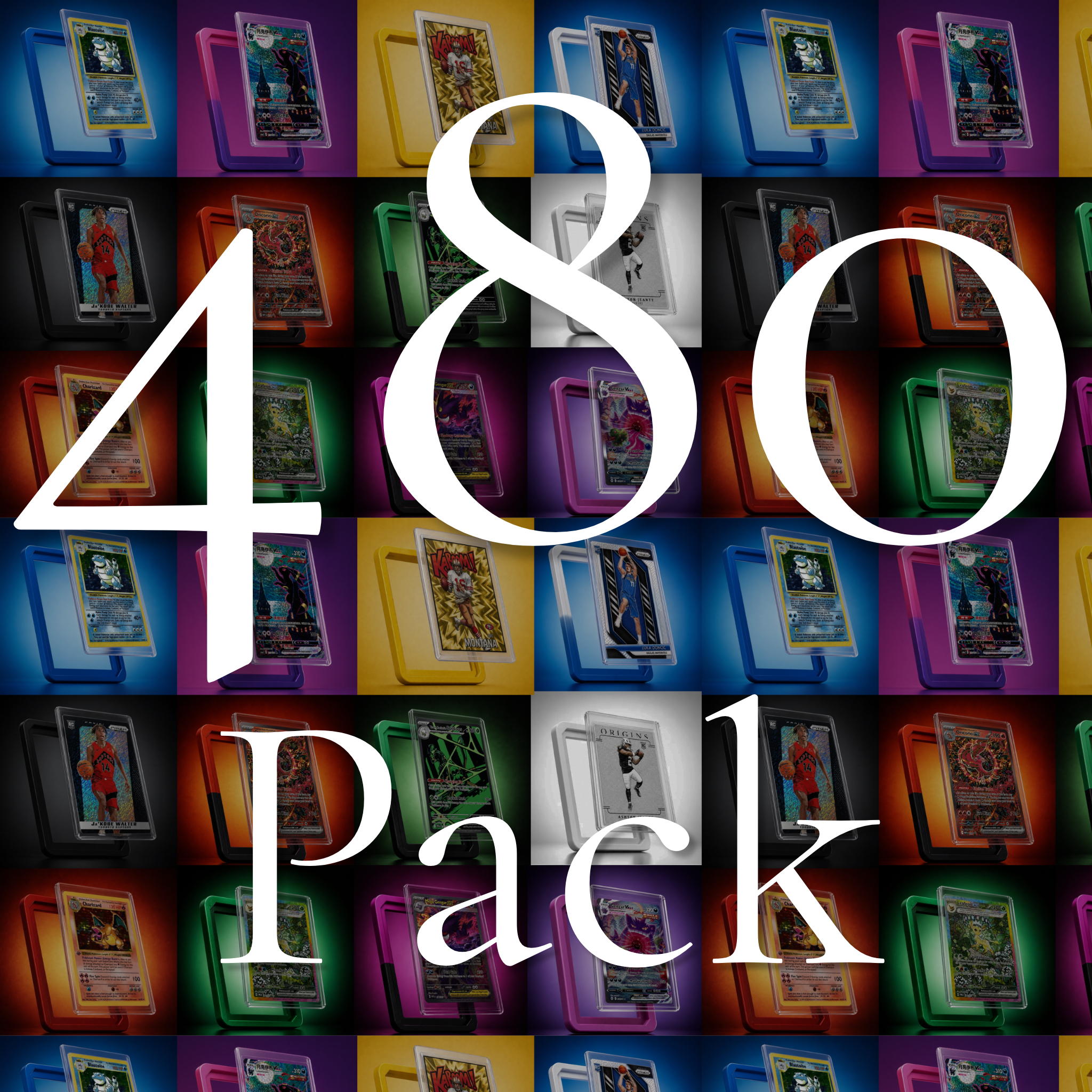 Bumper 480 Pack (40x Each Color)